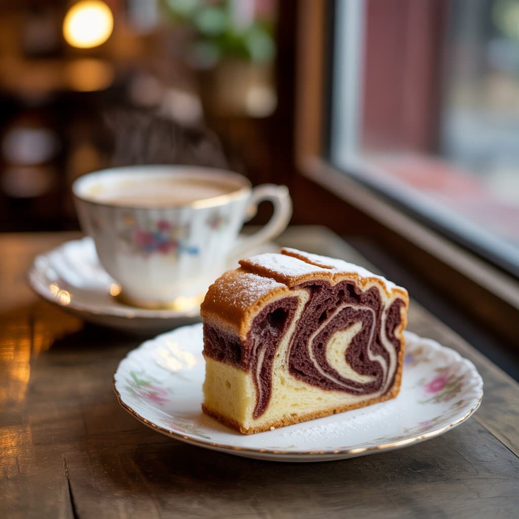 Marble Tea Cake
